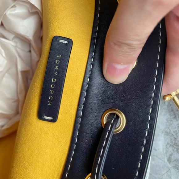 TB bucket bag, portable shopping bag, one shoulder, slant tote bag main image 2
